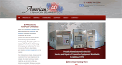 Desktop Screenshot of americancrematory.com