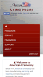 Mobile Screenshot of americancrematory.com